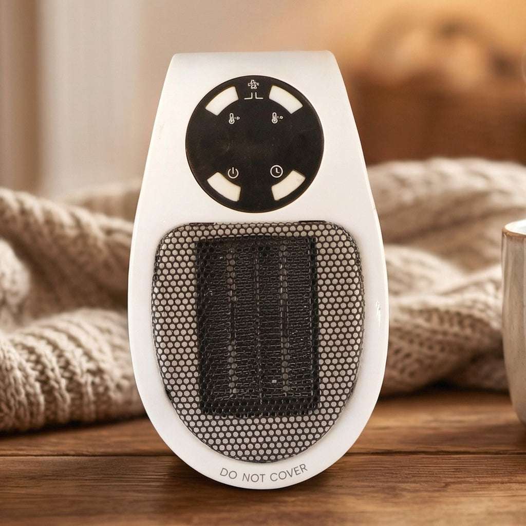Mini portable heater suitable for desktops and personal spaces