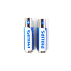Pair of AA ultra alkaline batteries for everyday electronics