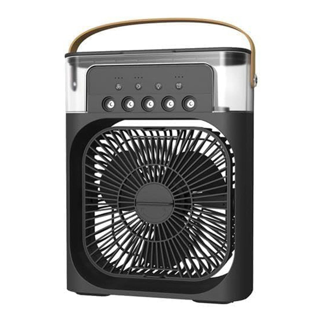 Packaging shot of  portable air cooler fan