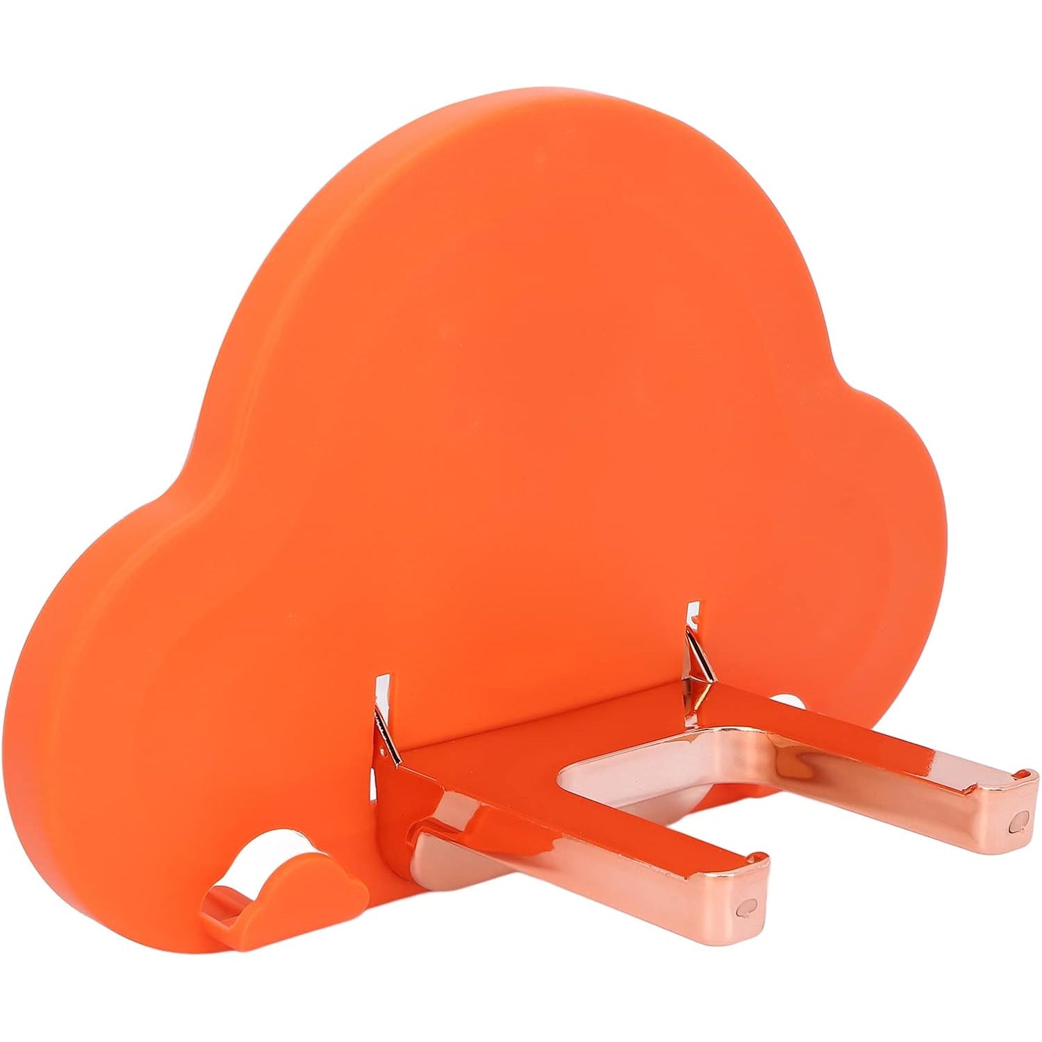 Hair dryer holder with integrated wire storage, keeping cords tidy and organised.