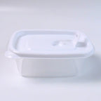 Microwave-safe BPA-free food container set with lids