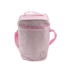 Reusable lunch bag with animal print, ideal for picnic and outdoor use