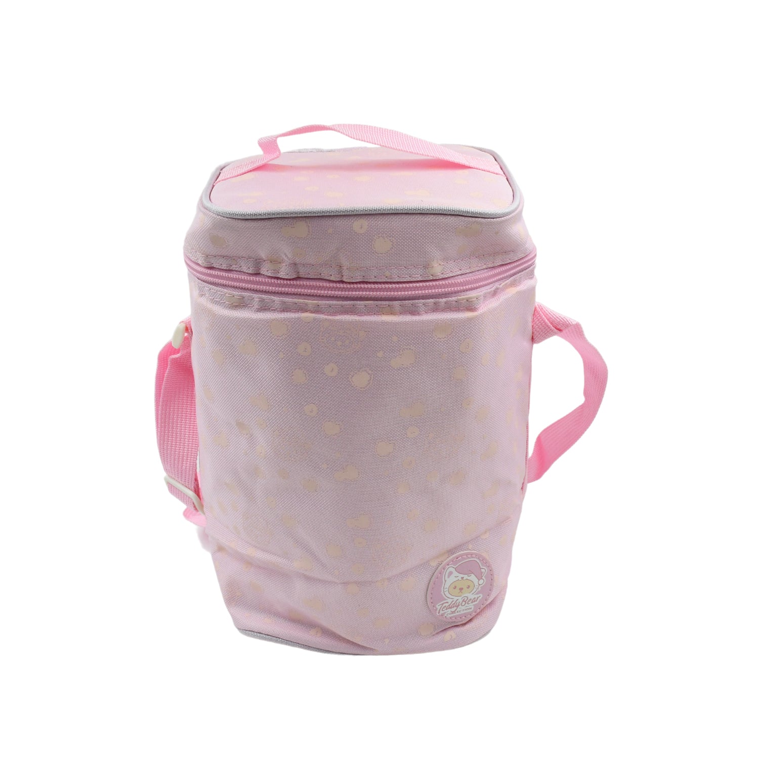 Reusable lunch bag with animal print, ideal for picnic and outdoor use