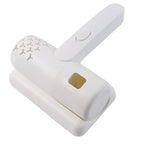 Dust Zap USB Dust Mite Controller vacuuming a mattress