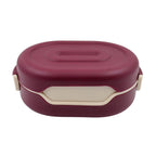 Food grade lunch box with separate compartments for balanced meals.