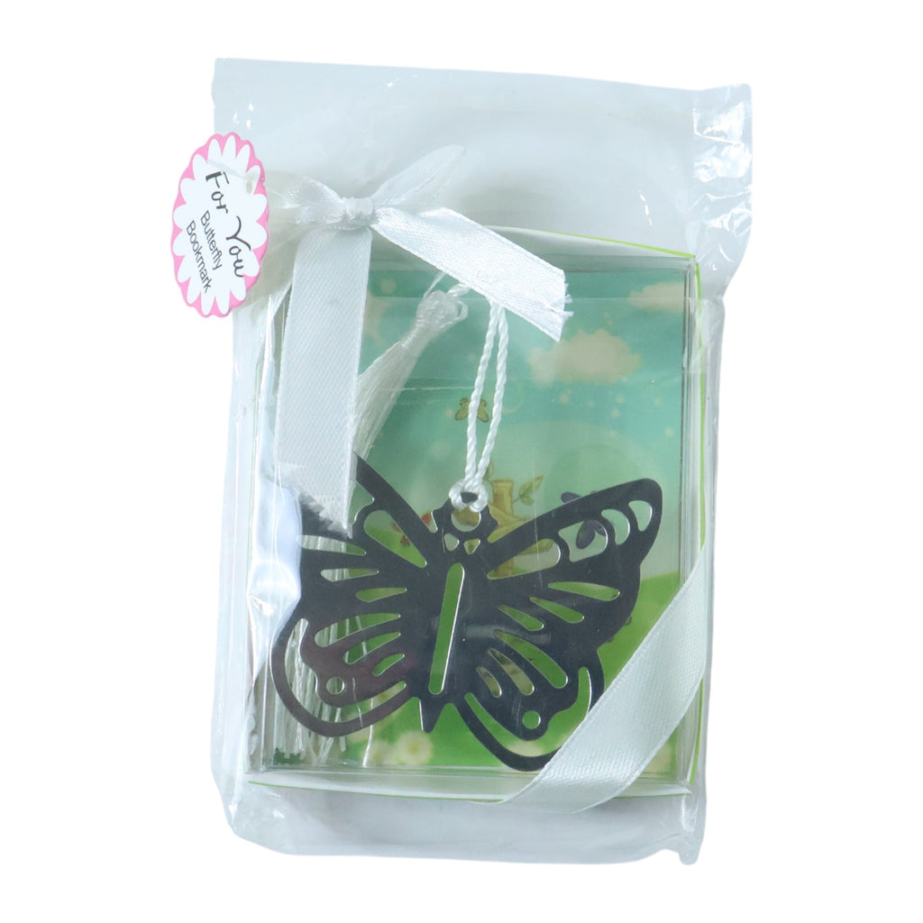 Classic butterfly metal bookmark ideal for students and reading enthusiasts