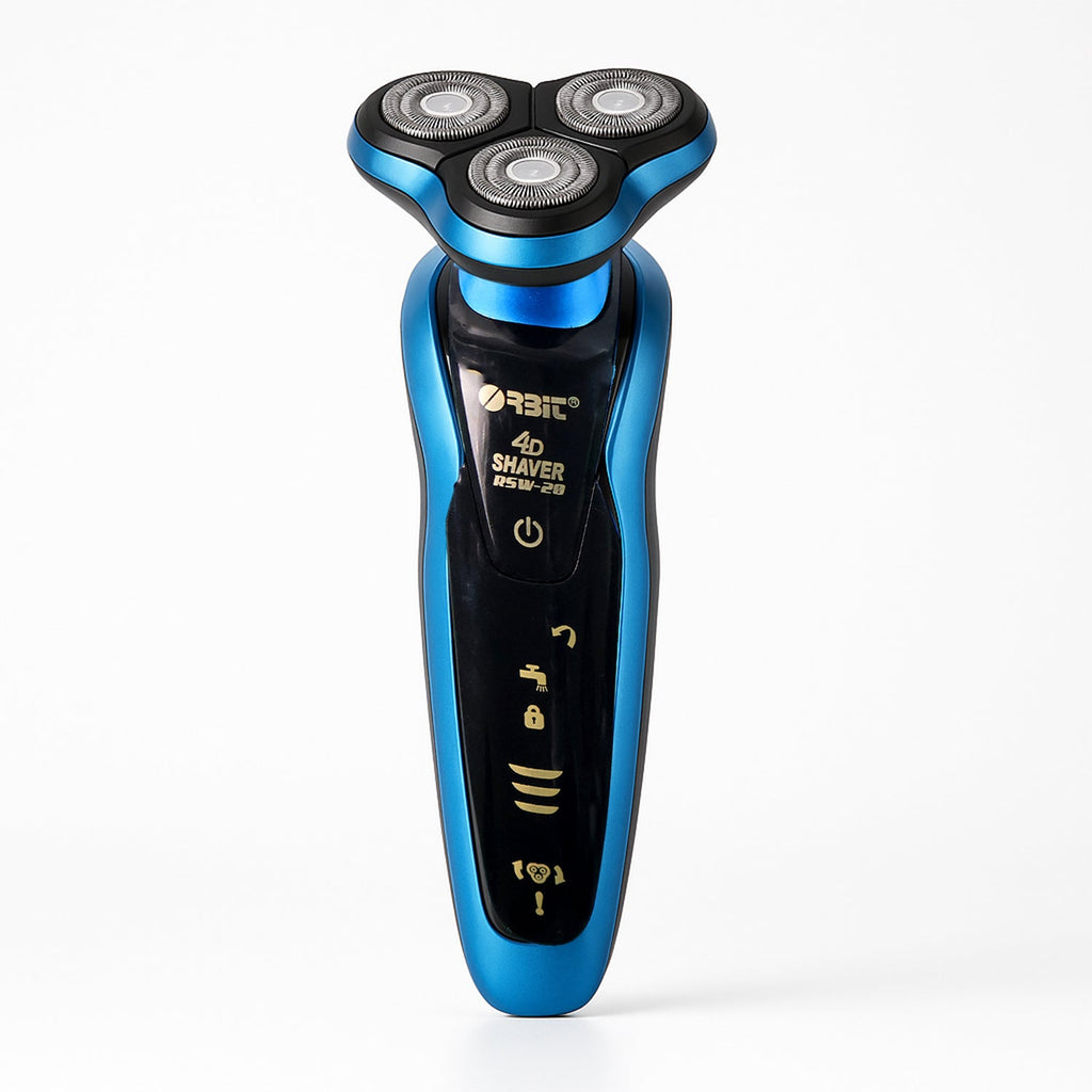 Electric razor featuring LED charging indicators