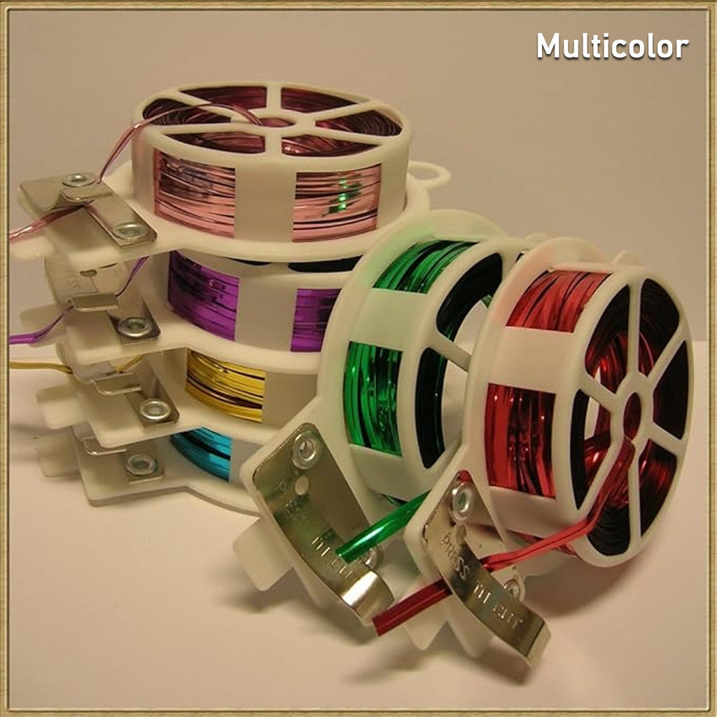 Multipurpose twist ties securing garden plants gently