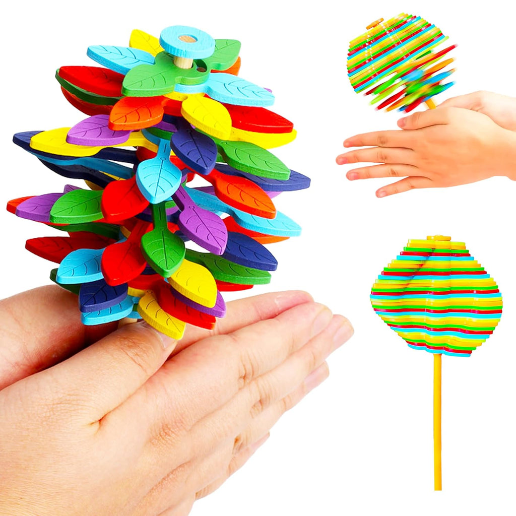 Blossom Bites colorful Spin Flower Candy fidget toy with soothing spiral design