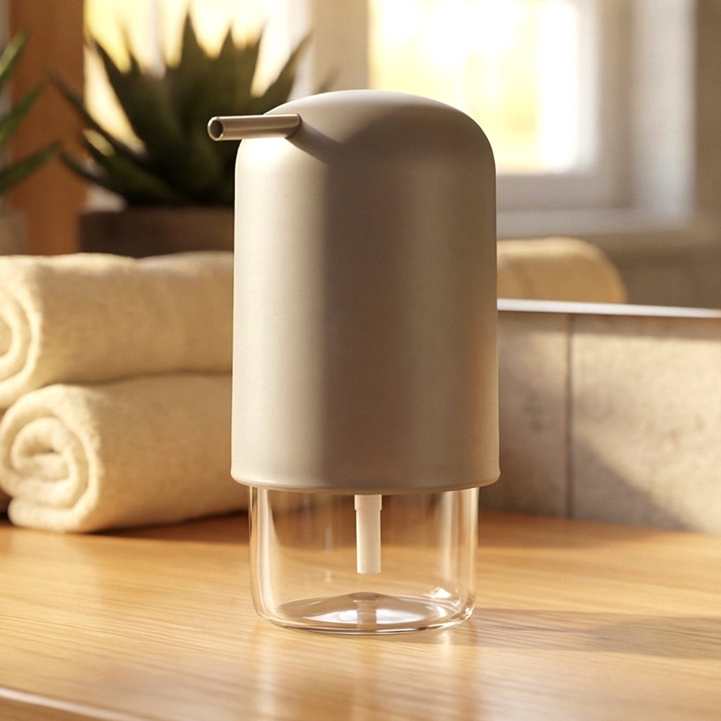 Penguin-shaped hand wash dispenser bottle for bathroom and kitchen