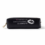 Zippered pouch for storing pens and pencils