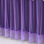 Antistatic dustproof television cover effectively shielding a TV from dust.