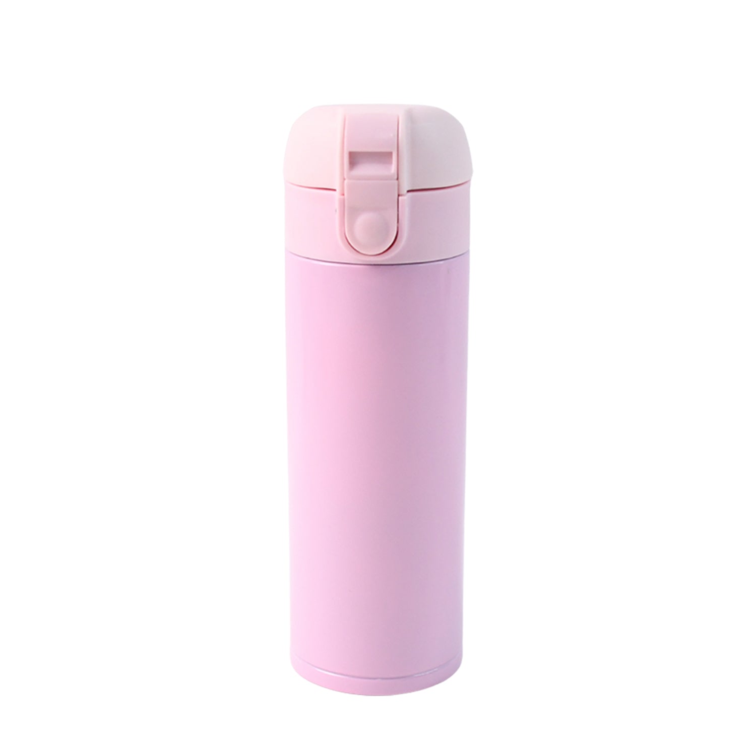 Work sip vacuum water bottle made of stainless steel with flip lock
