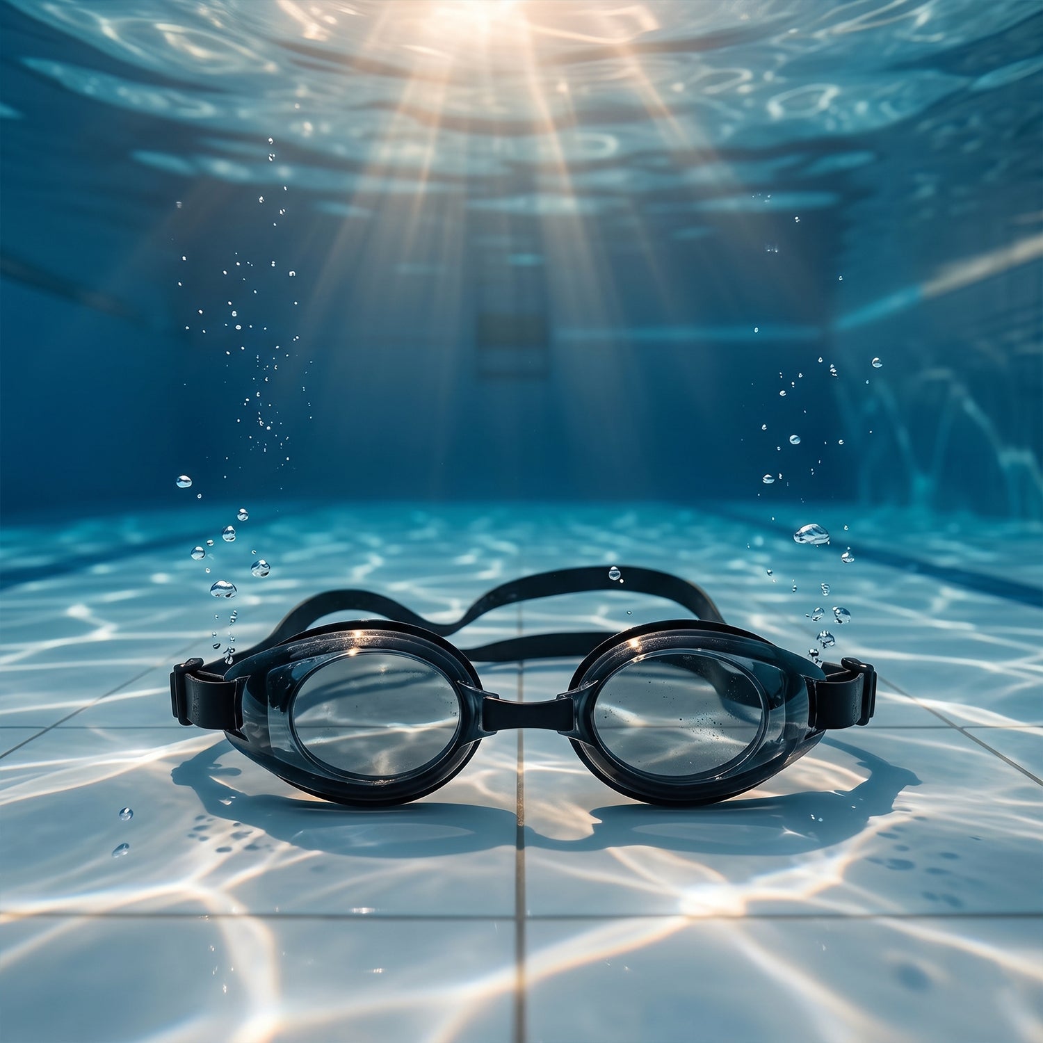 Waterproof design kids goggles with clear lenses