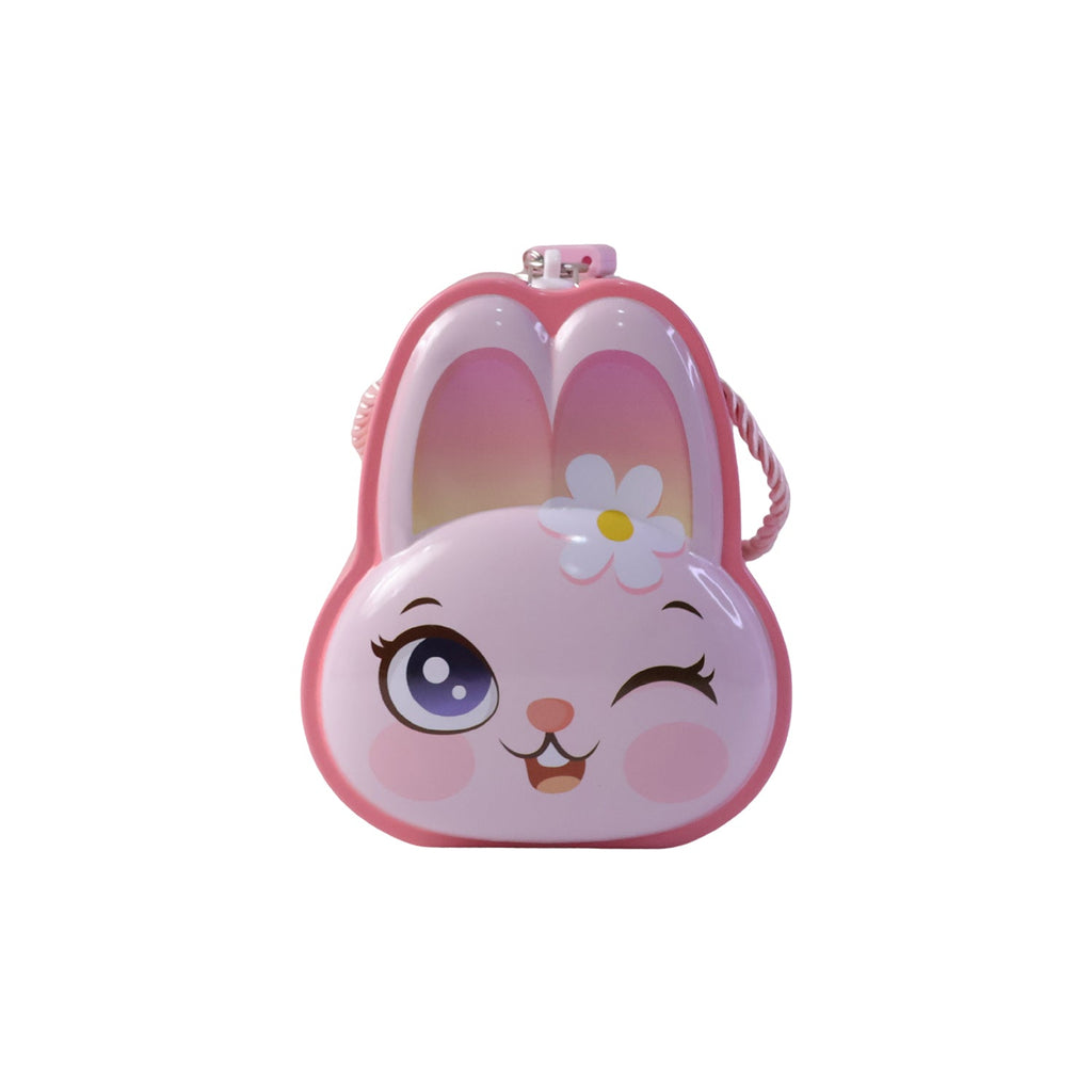 Adorable bunny piggy bank with secure lock for childrenÕs coins and cash