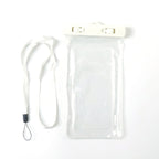 All-mobile size waterproof pouch close up with secure locking mechanism