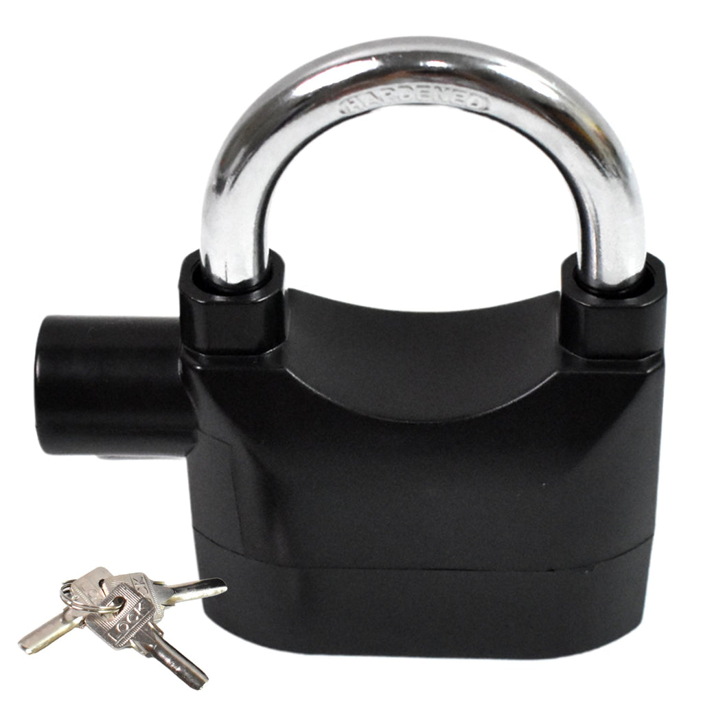 Side view of the VelvaBloom Siren Alarm Lock, showing its compact and secure design.