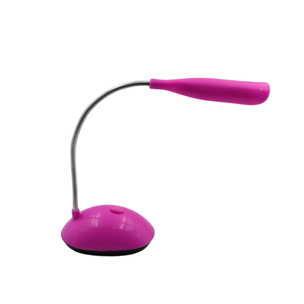 Soft, eye-caring LED desk light ideal for bedside tables and study desks.