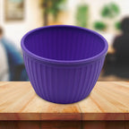 Stackable plastic noodles bowl, saving space in your kitchen cabinets.