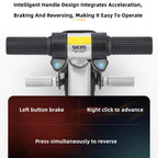 Detailed view of the  Electric Suitcase specifications and features.