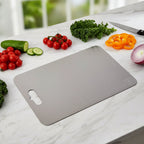 Rust resistant kitchen cutting board made of stainless steel