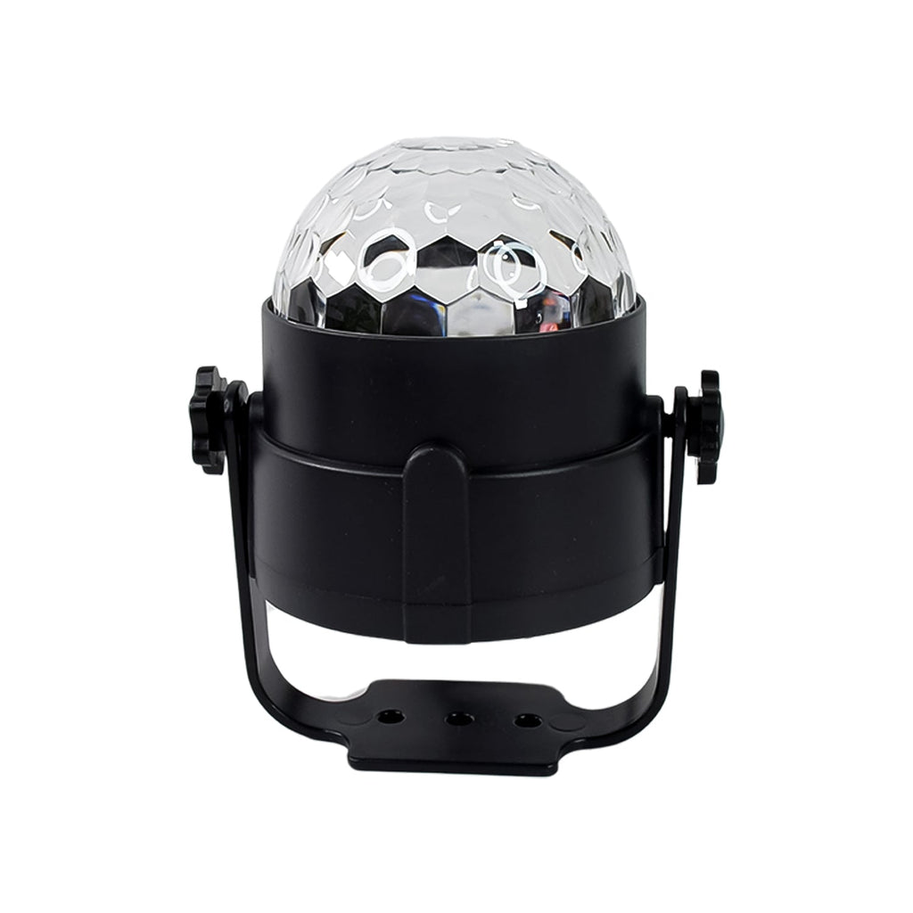 A close-up of the Disco Ball Light, showcasing its durable build and LED array.