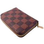 Compact card holder wallet pocket and card slots