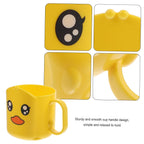 Toothie Tumbler plastic toothbrush cup in vibrant colors with handle