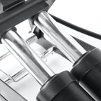 Universal nozzle adapters included with the foot air pump for various inflatables.