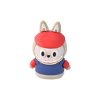 Cartoon pencil sharpener showing built-in eraser feature clearly