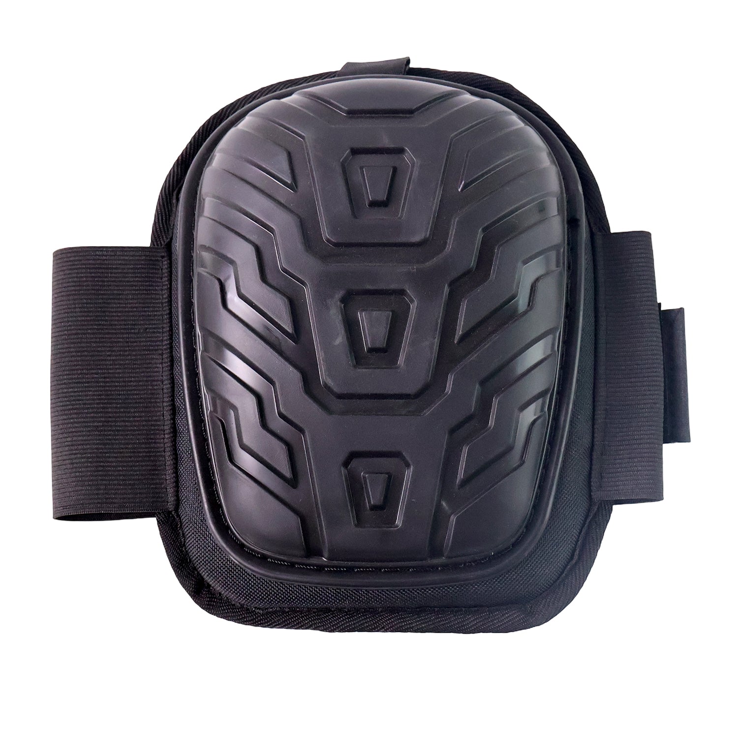 Ergonomic knee pad with dual-layer cushioning designed for safety at work