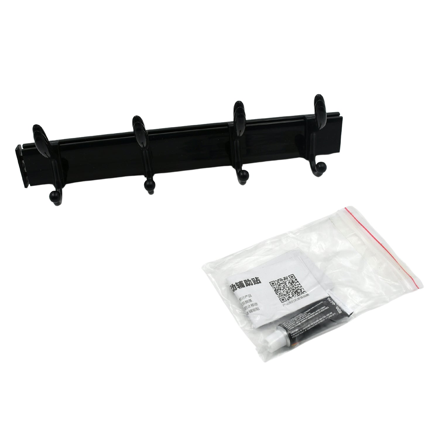 Side profile of the GlimmerHome wall mount coat hanger showcasing its compact design.