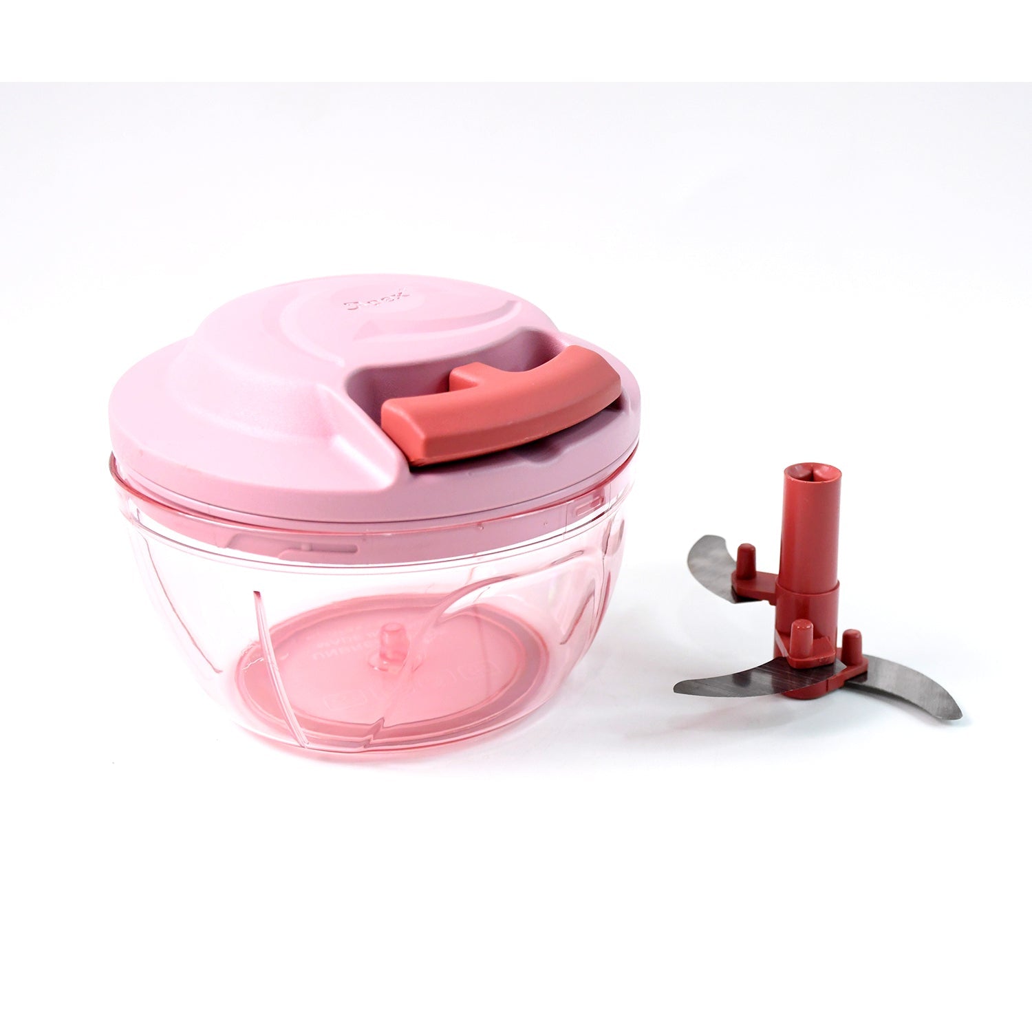 Detachable parts of hand-pull vegetable chopper easy to clean