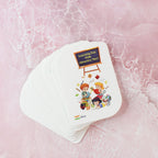 Early learning flash cards with uppercase and lowercase alphabets and pictures