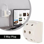 Tetherix 5-Way Multi-Plug Socket from an elevated perspective.