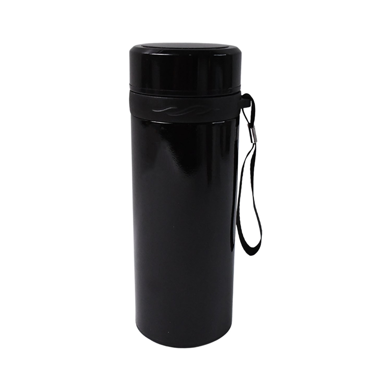 Ever Temp stainless steel insulated flask with secure hinged lid
