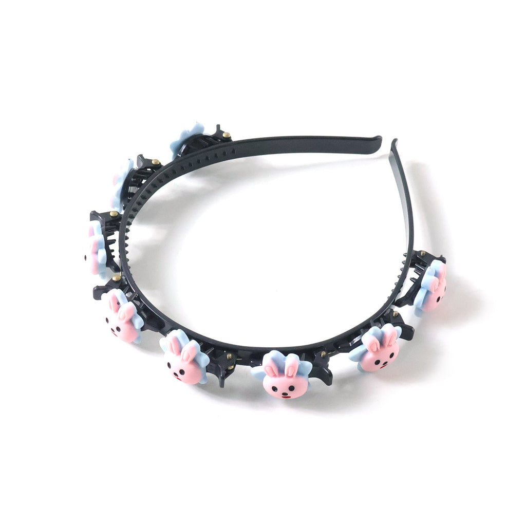 Colorful rabbit design hair band for girls