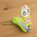 Kids nail clipper tool featuring fun cartoon animal design