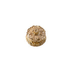 Traditional golden kumkum storage box with lid