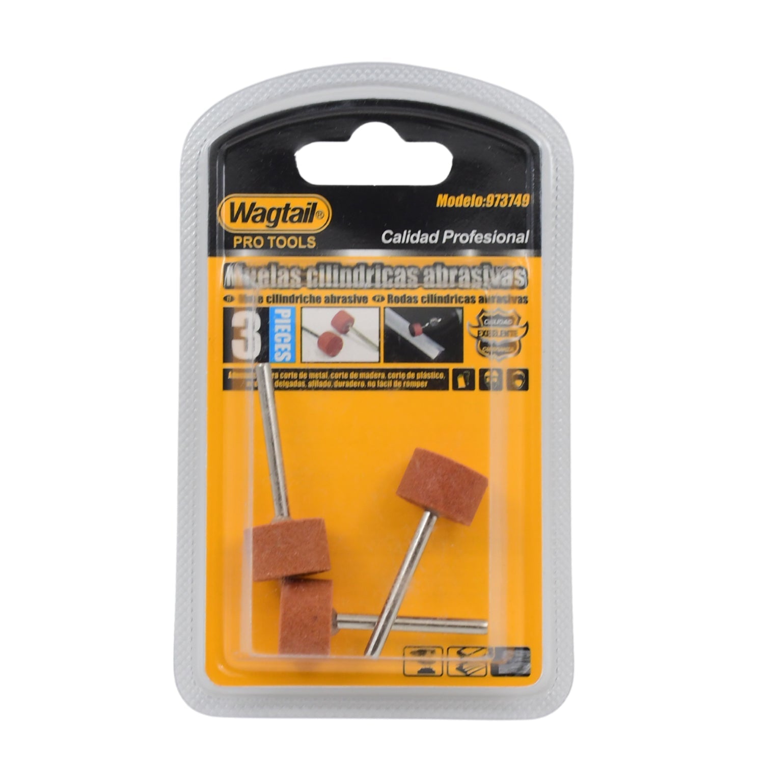Wool felt grinding head, ideal as a jewelry polishing tool accessory.