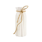 Compact plastic vase for fresh flowers and indoor plant decor