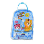 Compact zip bag for neatly storing all the school supplies for kids.