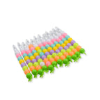 Stylish pearl gel pens in various hues, showcasing their non-sharpening design for children.