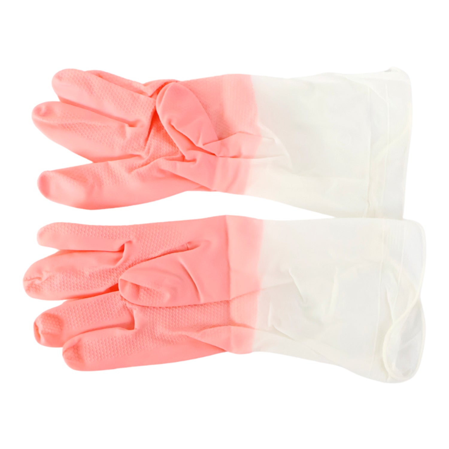 Wilhelm.large waterproof reusable cleaning gloves in pair
