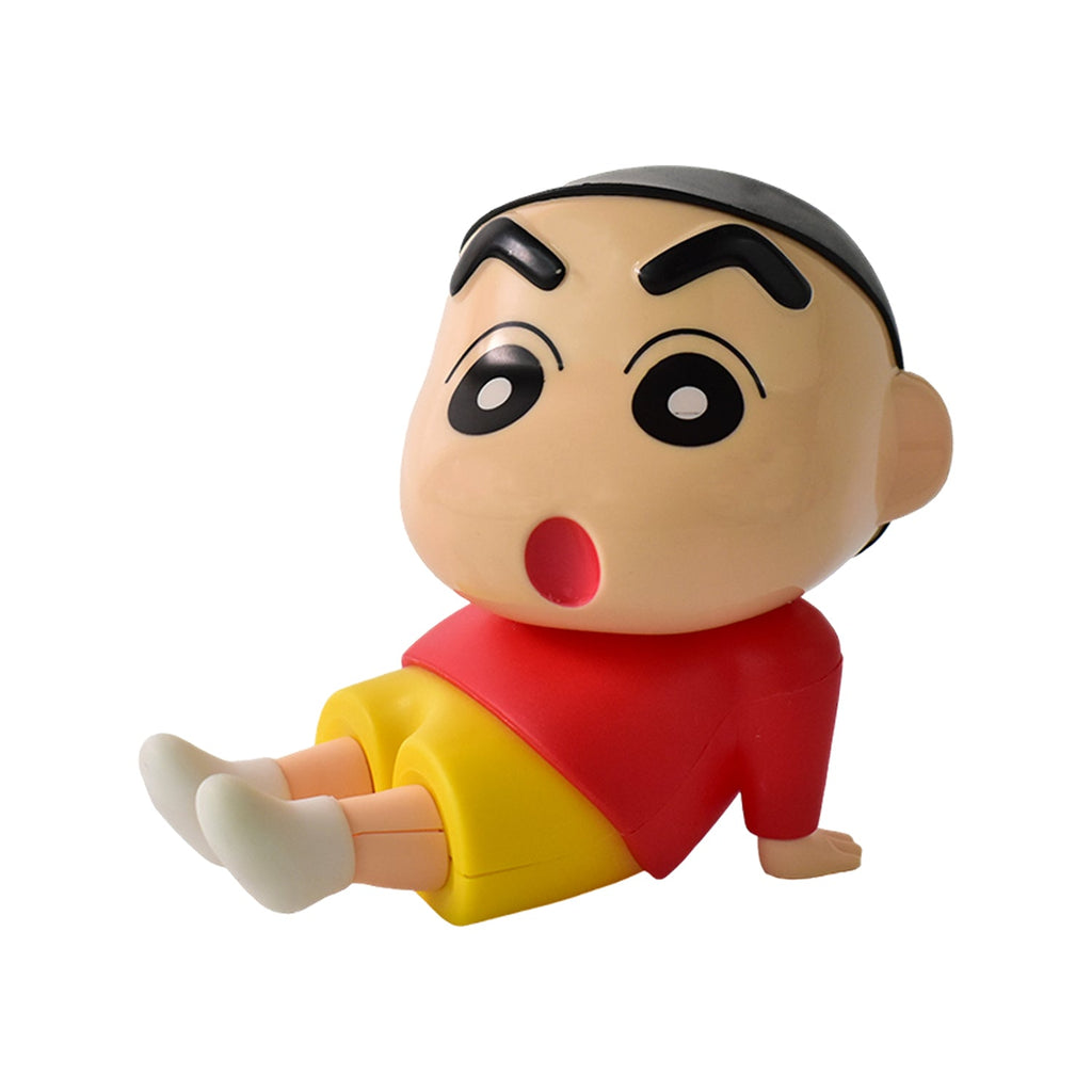 Shinchan Figurine in chill mode sitting pose