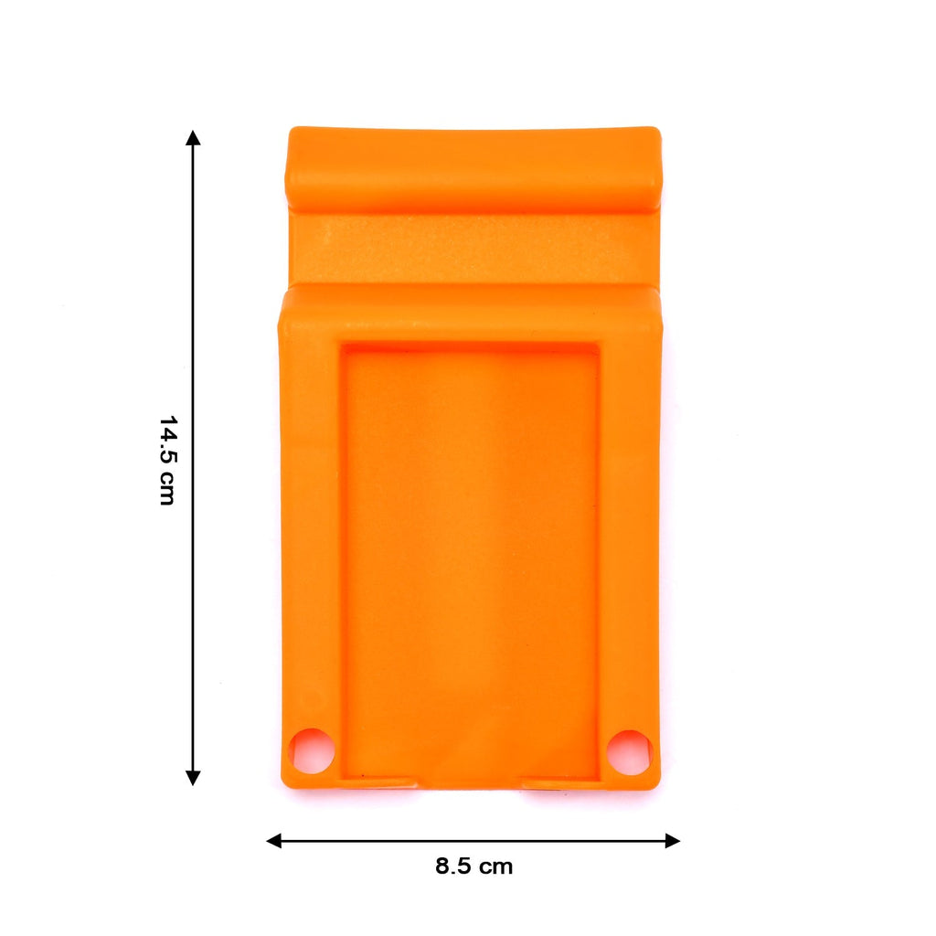 Close-up of plastic mobile phone holder