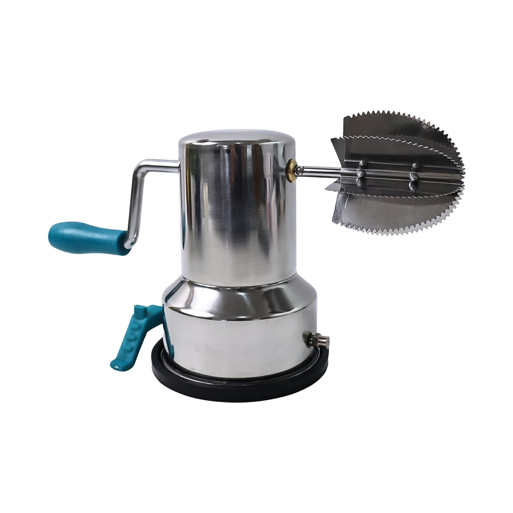 Compact coconut scraper tool designed for efficient kitchen use