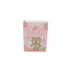 A cheerful cartoon stationery box filled with various essential school supplies.
