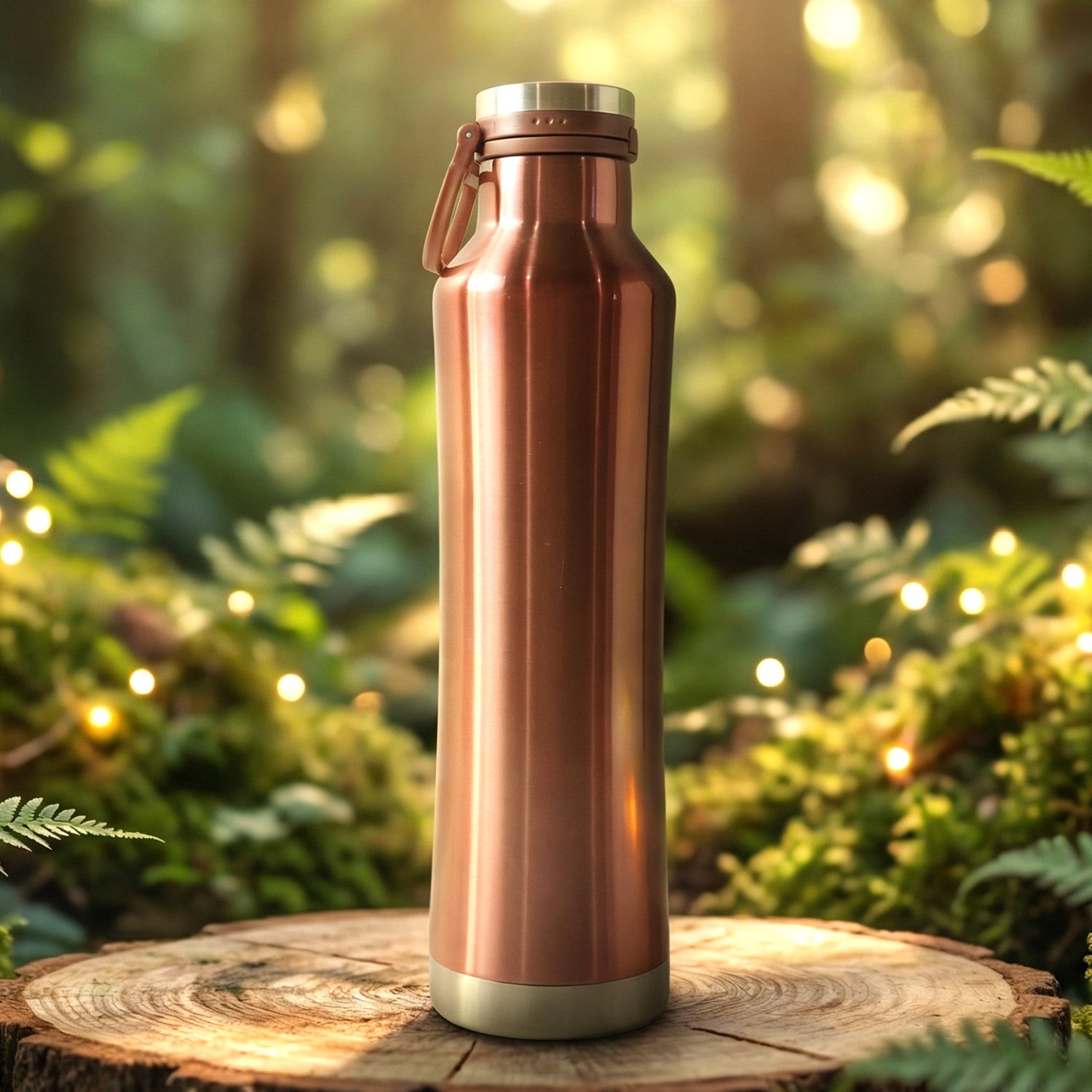 Leak-proof insulated water bottle designed for everyday hydration