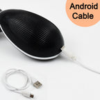 Detailed view of the Neck Face Massager's sleek, compact design.